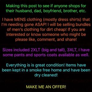 Men’s clothing